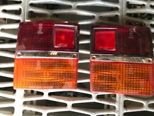  AUTOBIANCHI ABARTH A112 I SERIE COPPIA GEMME FANALI POSTERIORI  OLD STOCK LENTS