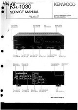 Manuale di servizio per Kenwood KA-1030 