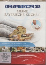 Schuhbecks Meine Bayerische Küche II für Festtage DVD NEU Elmar Wepper