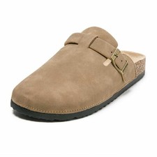 Pantofole Sabot Donna Eleganti Punta Chiusa Suola Sughero JOMIX