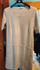 Abito beige corto donna Taglia M NUOVO 