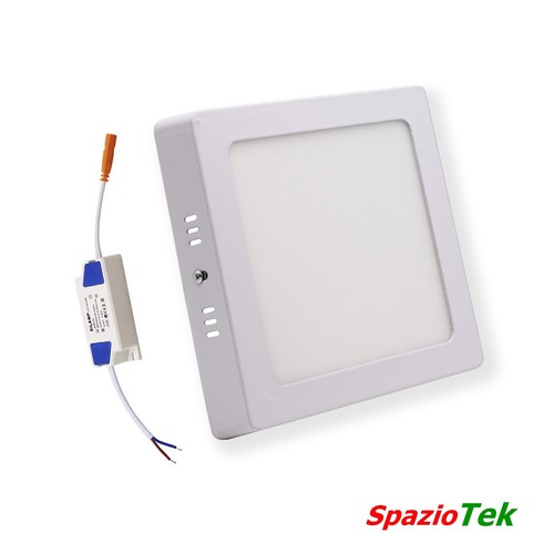 Plafoniera led 18w quadrata - 18w,
