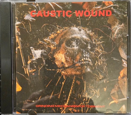 Caustic wound grinding - wound,