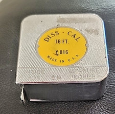Vintage DISS-CAL 16 FT Tape