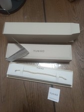 BRACCIALE DI PERLE YUKIKO  DONNA -PBR1673YV PERLE ACQUA DOLCE - BRACCIALE 18KT