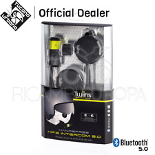 AURICOLARE INTERPHONO MOTO BLUETOOTH TWIINS PER PILOTA E Passeggero