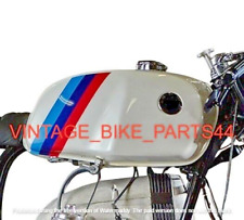 BMW R100 RT RS R90 R80 R75 serbatoio benzina acciaio verniciato bianco