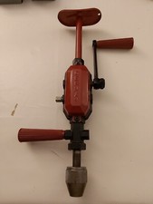 TRAPANO A MANO MANOVELLA ANTICO VINTAGE GERMAN - ATTREZZI LAVORO FAI DA TE BRICO