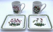 4 pcs Portmeirion Botanic