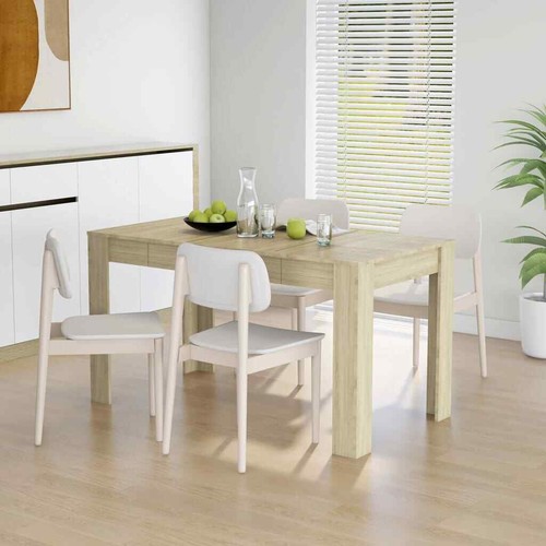 Vidaxl tavolo pranzo rovere - pranzo,