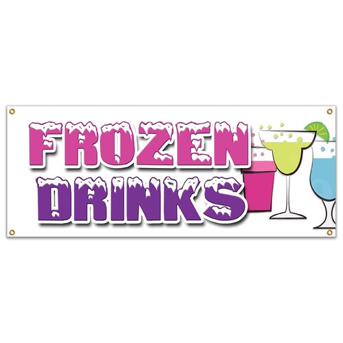 Insegna banner bevande - banner,