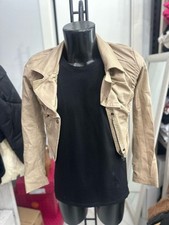 Germano Zama  Giacca In Pelle Donna Woman TgS Beige LLV2025