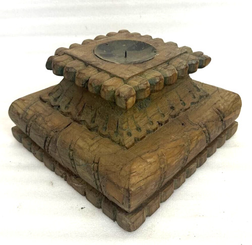 Antico legno colonna - antico,