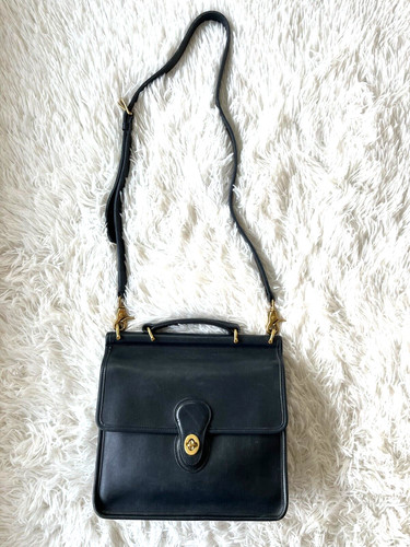 Borsa tracolla vintage coach - a,