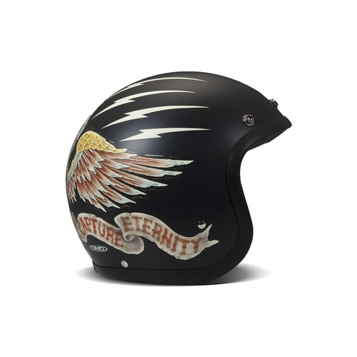Casco jet cafe - racer, retro