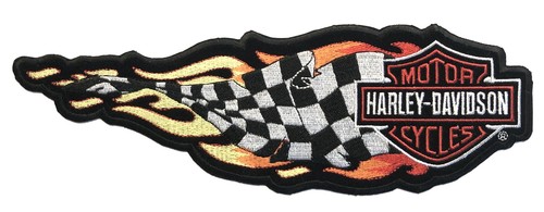 Toppa harley davidson bandiera - toppa,