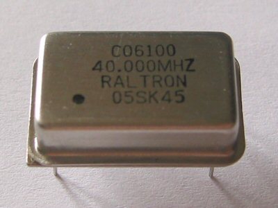 Oscillateur quartz mhz - quartz, 40