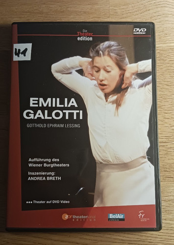 Emilia galotti von - galotti, andrea