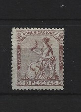 1873 ALEGORIA   EDIFIL 140*