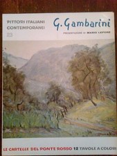 PITTORI ITALIANI CONTEMPORANEI ,MARIO LEPORE - G.GAMBARINI ,1972