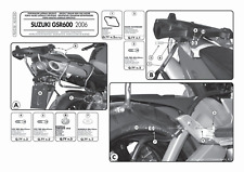 Givi PLX538  portavaligie laterale Suzuki GSR 600 2006-2011