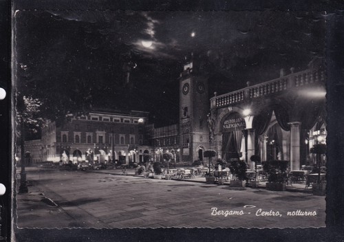 Cartolina bergamo centro - bergamo,