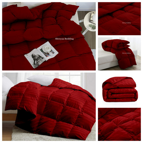 Piumino comodo bordeaux