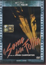 IL SEME DELLA FOLLIA DVD 1995 John Carpenter Editoriale Il Grande Cinema Horror