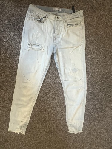 Jeans uomo strappato zara - strappato,