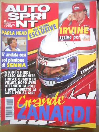 Autosprint 1996 senna - autosprint,