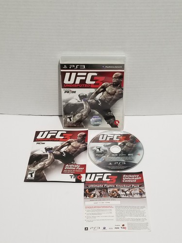 Ufc undisputed playstation 3 - ufc,