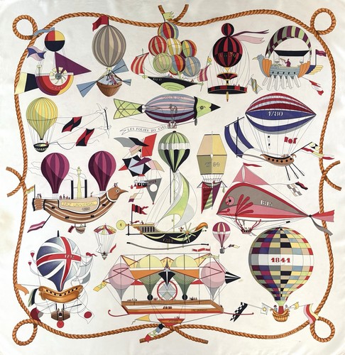 Hermes scarf les folies - scarf, du
