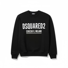 Felpa DSQUARED2 nera cresio 9