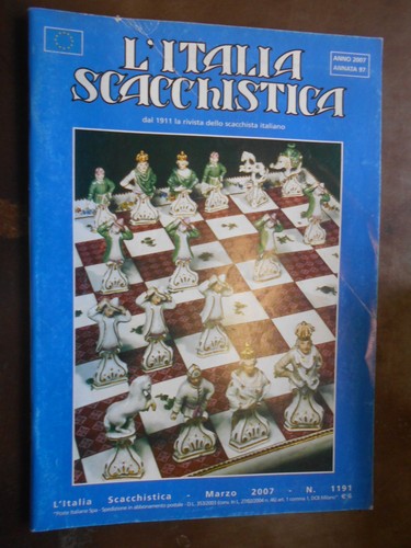 Italia scacchistica numero - scacchistica,