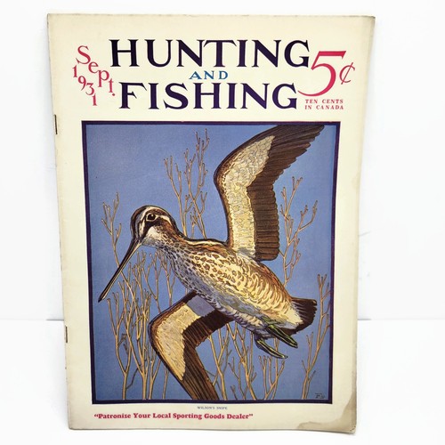 Vintage september 1931 hunting - vintage,