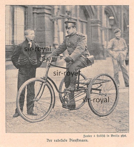 Bicicletta antica triciclo - bicicletta,
