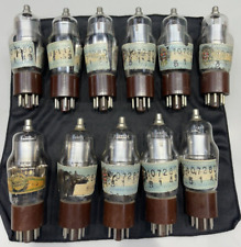 11x FIVRE 6K7G Tubes Fabbrica Italiana Valvole Radio Elettroniche Milano 225 18