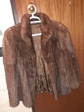  Atelier pelliccia visone MODELLO Corto marrone
