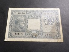 Italy - Italia, 10 LIRE Bill
