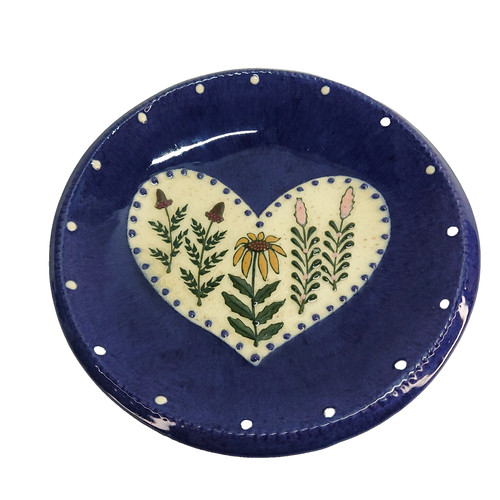 Piatto portagioie ceramica