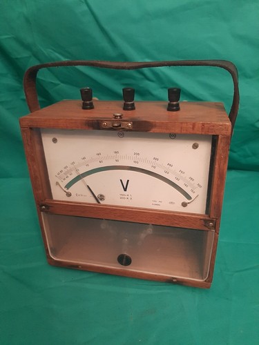 Voltmetro legno da - voltmetro,