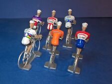 Lot de 6 cyclistes M. Van der