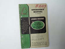 Vintage Genuine John Deere B A