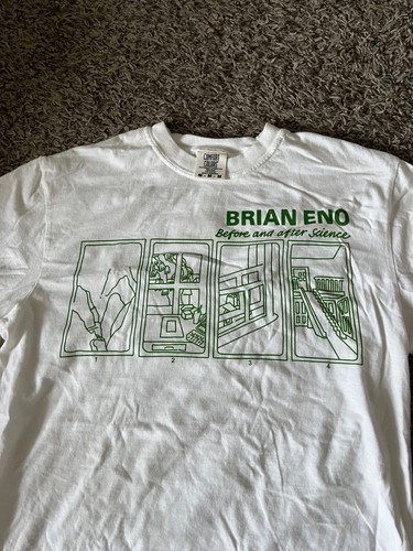 Maglietta brian eno - brian, e