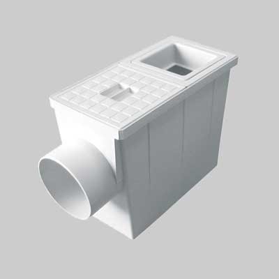 Pozzetto pluviale quadro - r,