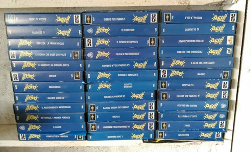 Lotto stock serie vhs - serie, 30