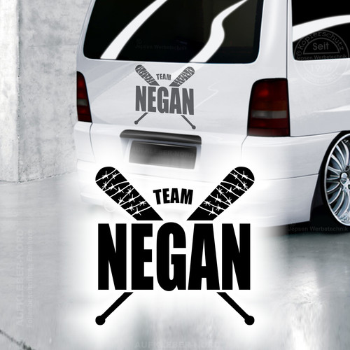 Adesivo team negan - negan, 50