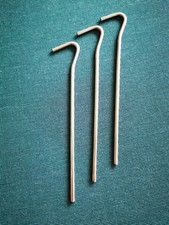 3 Tenda Aringhe 18 cm Quechua 2 Seconds Tenda Protettiva Spiaggia Conchiglia Campeggio Spiaggia 