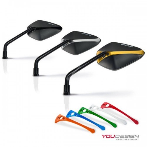 Barracuda moto coppia specchi - coppia,