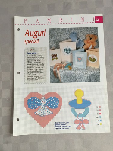Schema punto croce bambini - punto,